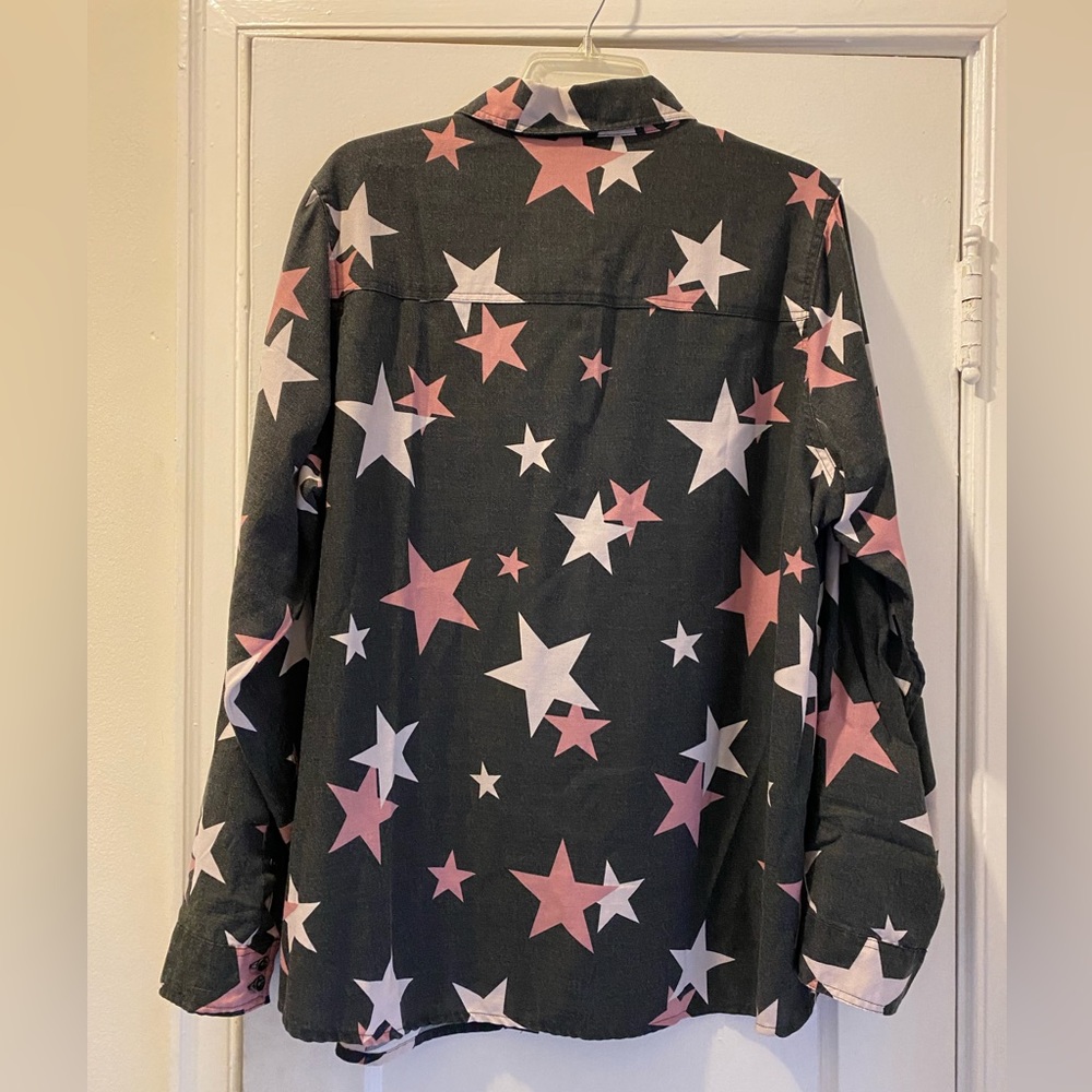 Torrid relaxed fit rayon twill button shirt - NWT 2X - Picture 7 of 7